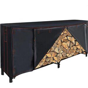 8ft Firewood Log Rack Cover, 600D Oxford Heavy Duty Waterproof Protection Cover